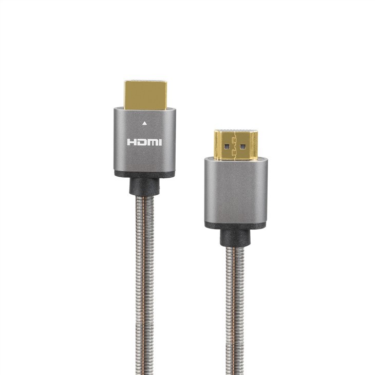 স্টেইনলেস স্টিল HDMI থেকে HDMI 8K কেবল